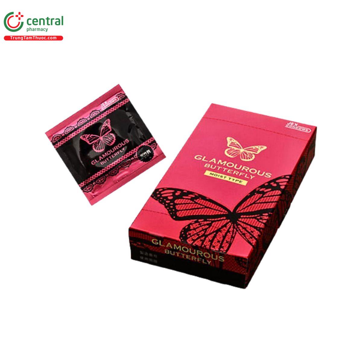 bao cao su glamourous butterfly moist type jex 4 S7860