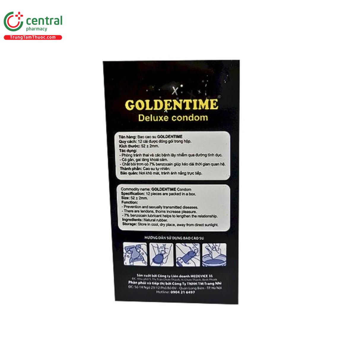 bao cao su goldentime longer stronger 3in1 ca ngua 3 T8204