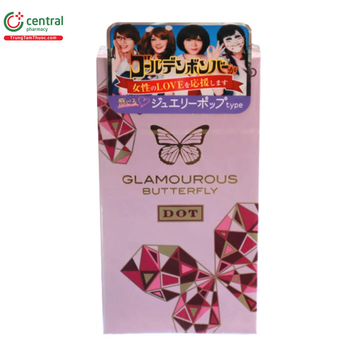 bao cao su jex glamourous butterfly dot 2 S7762