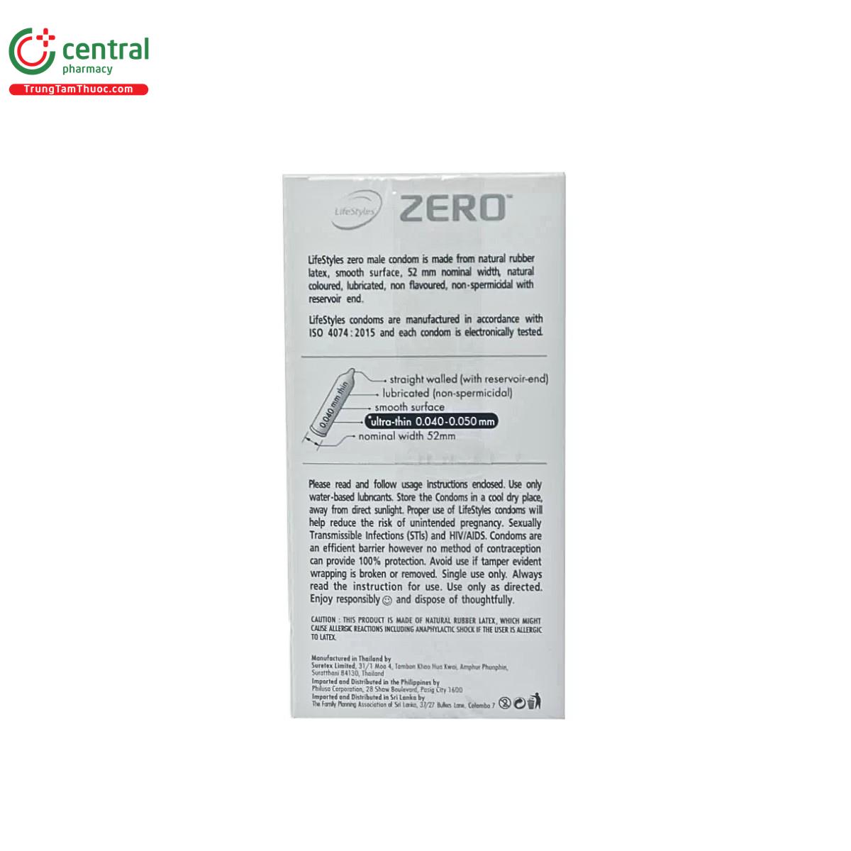 bao cao su lifestyles zero 6 V8066