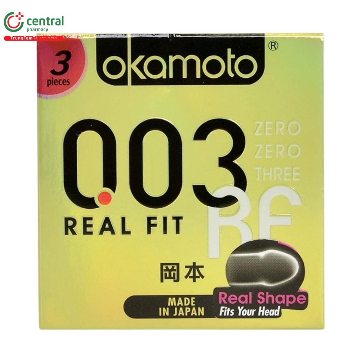 bao cao su okamoto 0 03 real fit 2 F2353