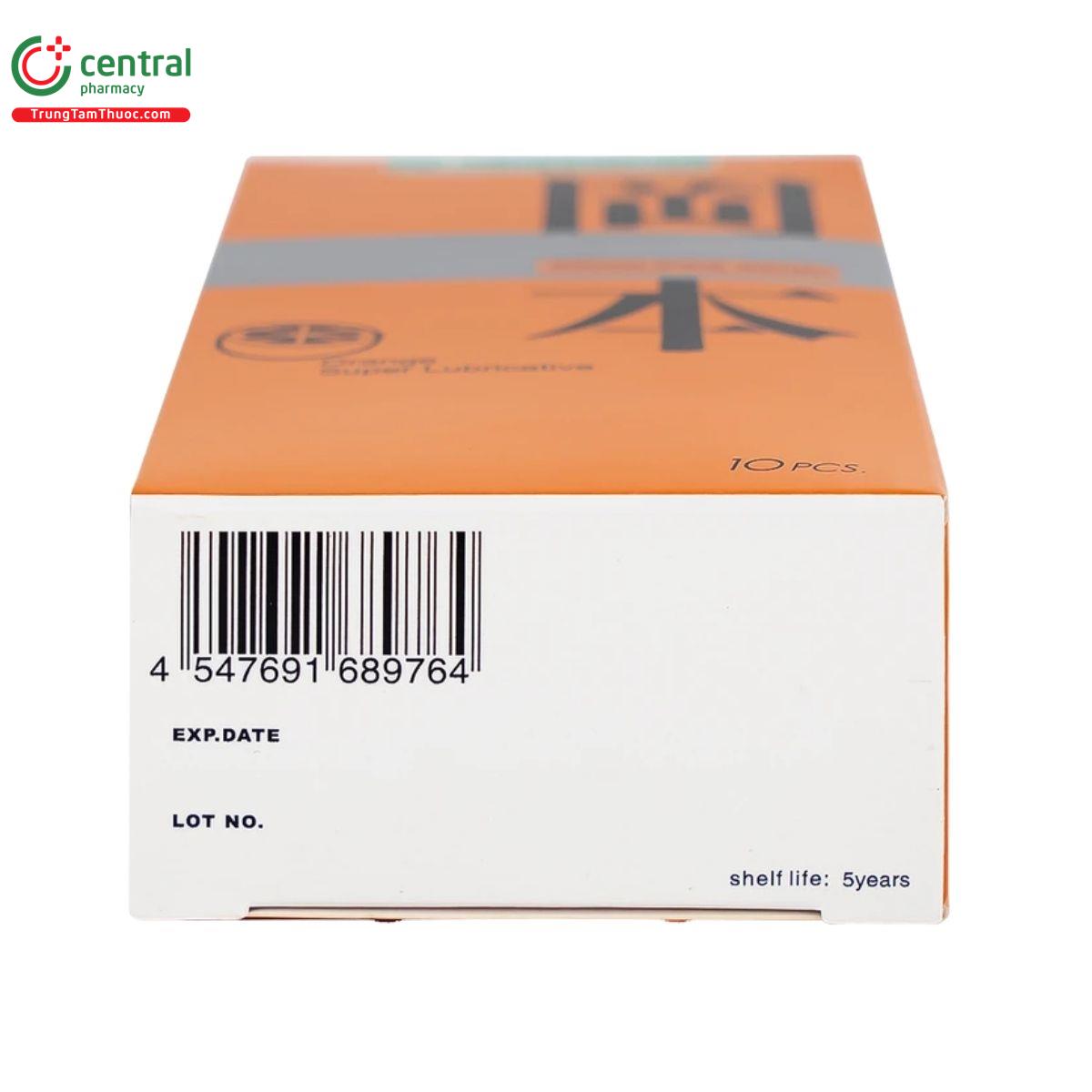 bao cao su okamoto skinless skin orange 7 E1073