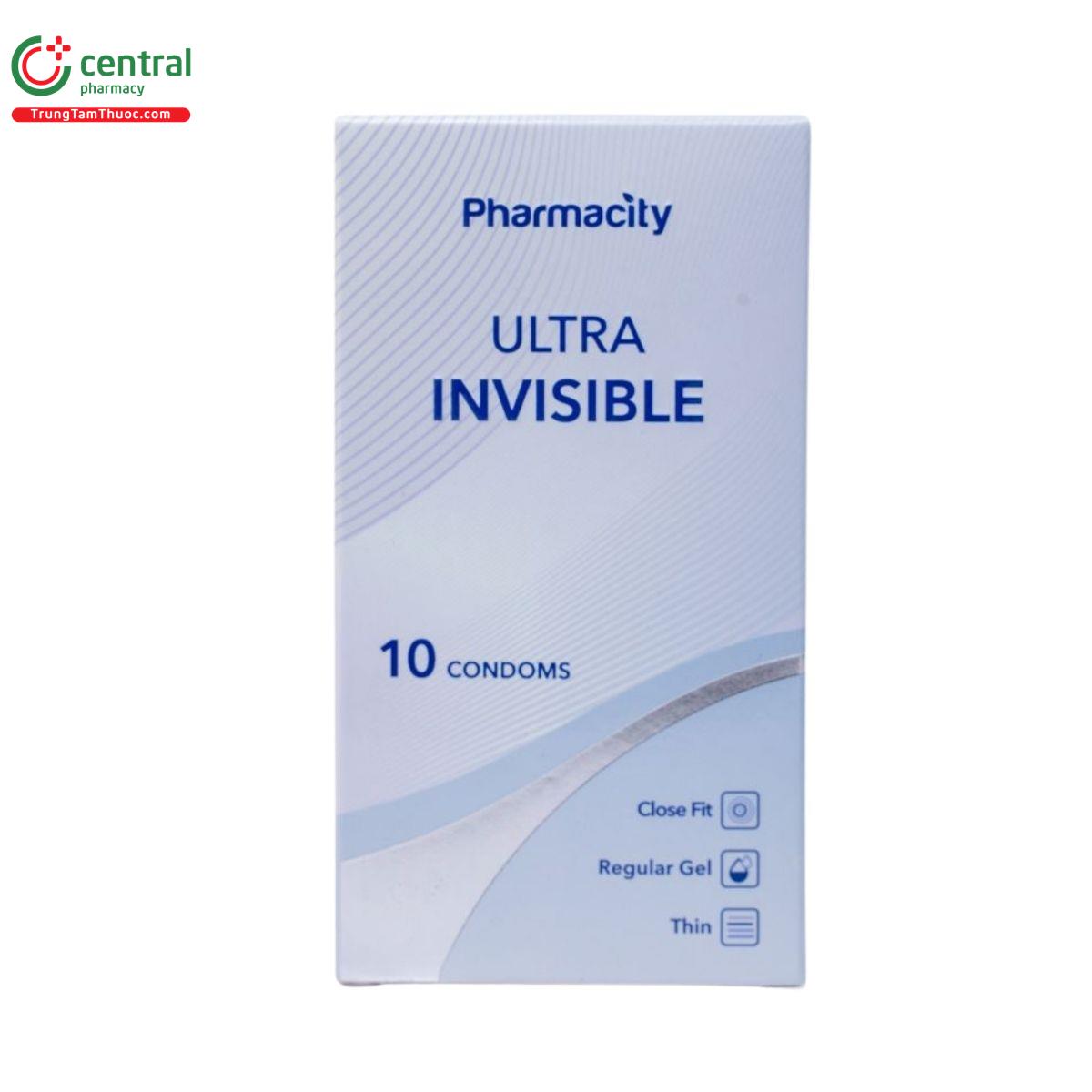 bao cao su pharmacity ultra invisible 2 D1208