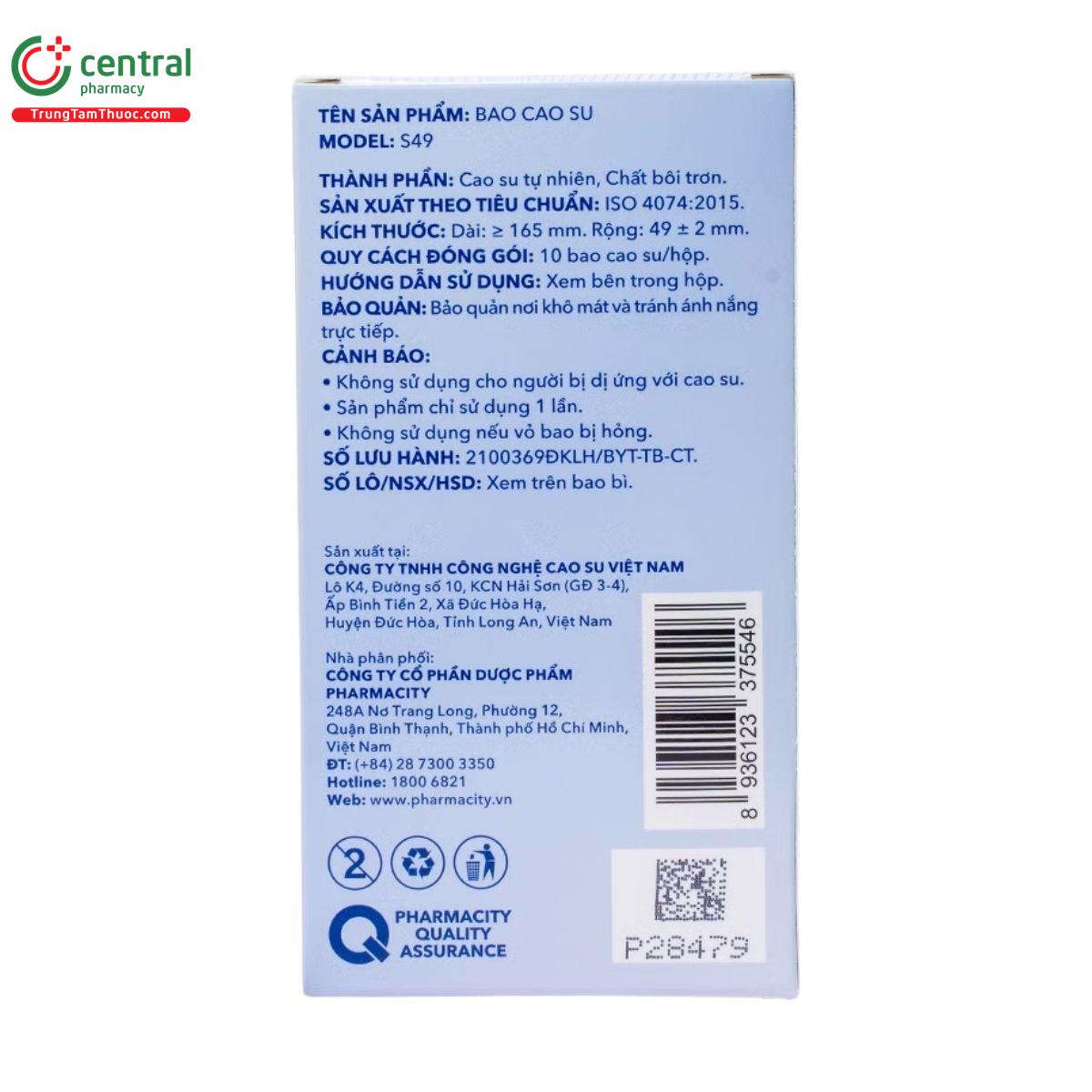 bao cao su pharmacity ultra invisible 4 L4835