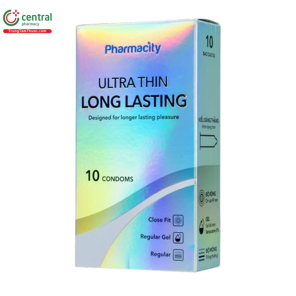 bao cao su pharmacity ultra thin long lasting 4 R6734