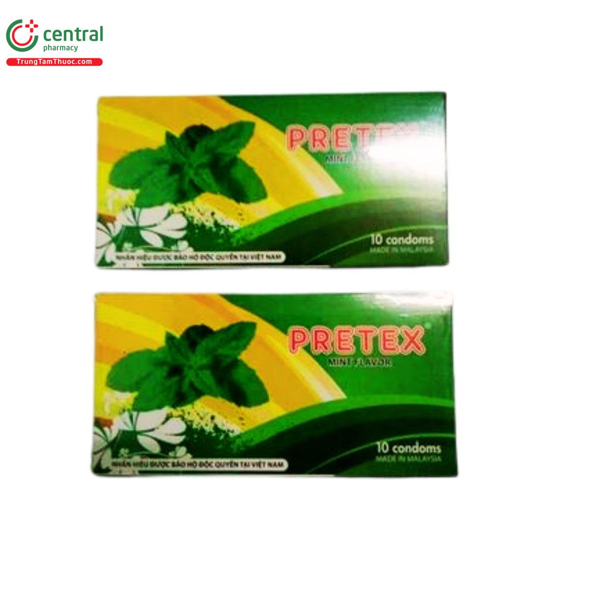 bao cao su pretex mint flavor 4 Q6476