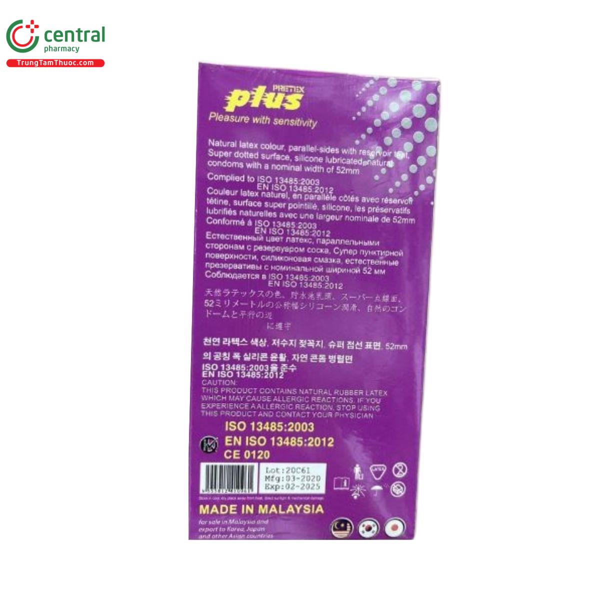 bao cao su pretex plus 4 E2611