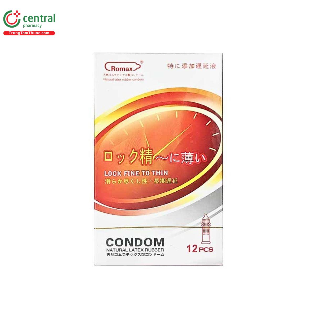 bao cao su romax lock fine to thin 1 F2674