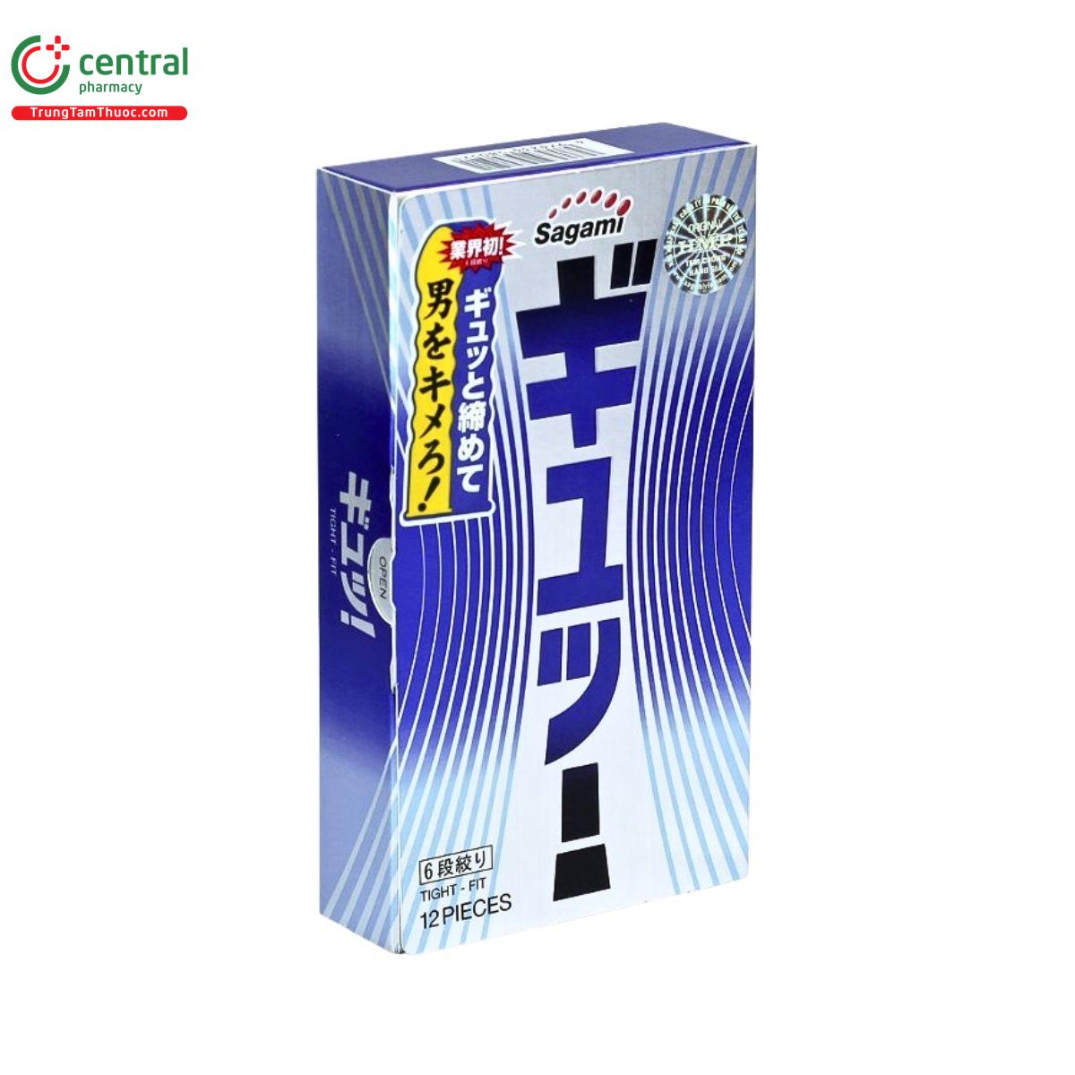 bao cao su sagami tight fit 1 D1240