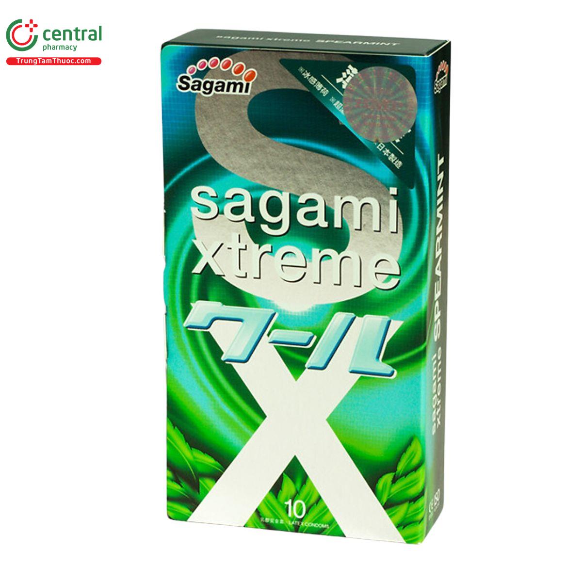 bao cao su sagami xtreme spearmint 5 G2421