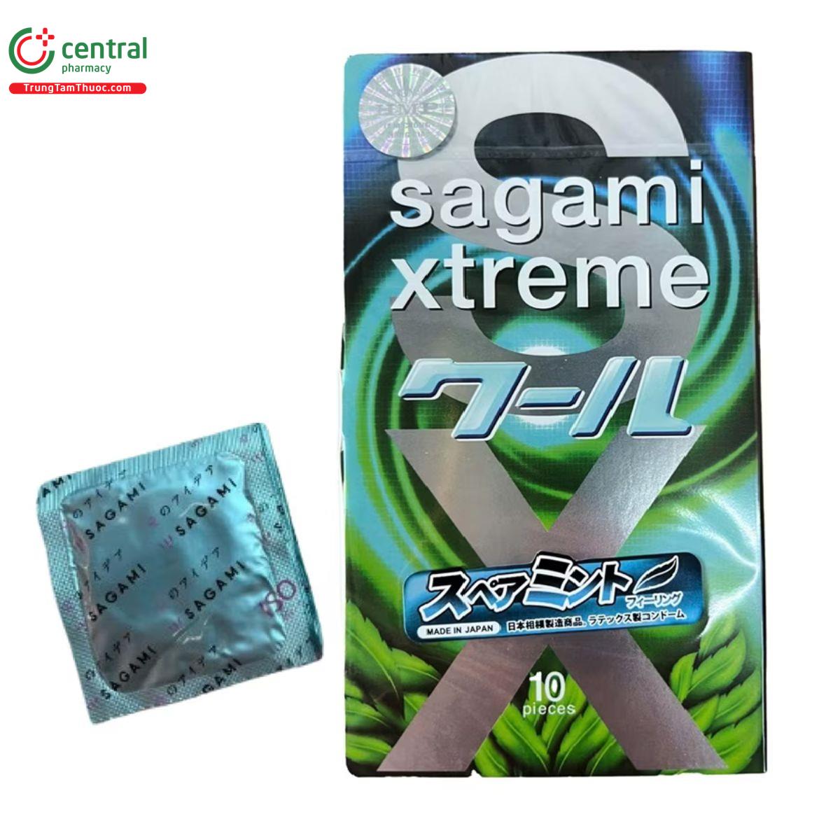 bao cao su sagami xtreme spearmint 6 M5157