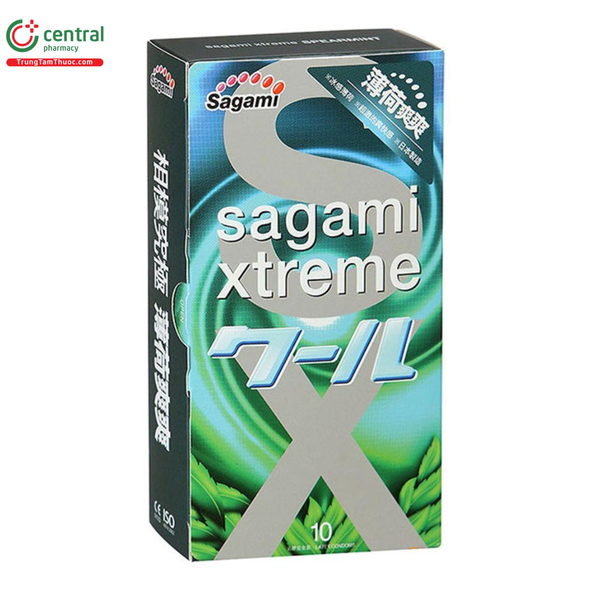 bao cao su sagami xtreme spearmint K4662