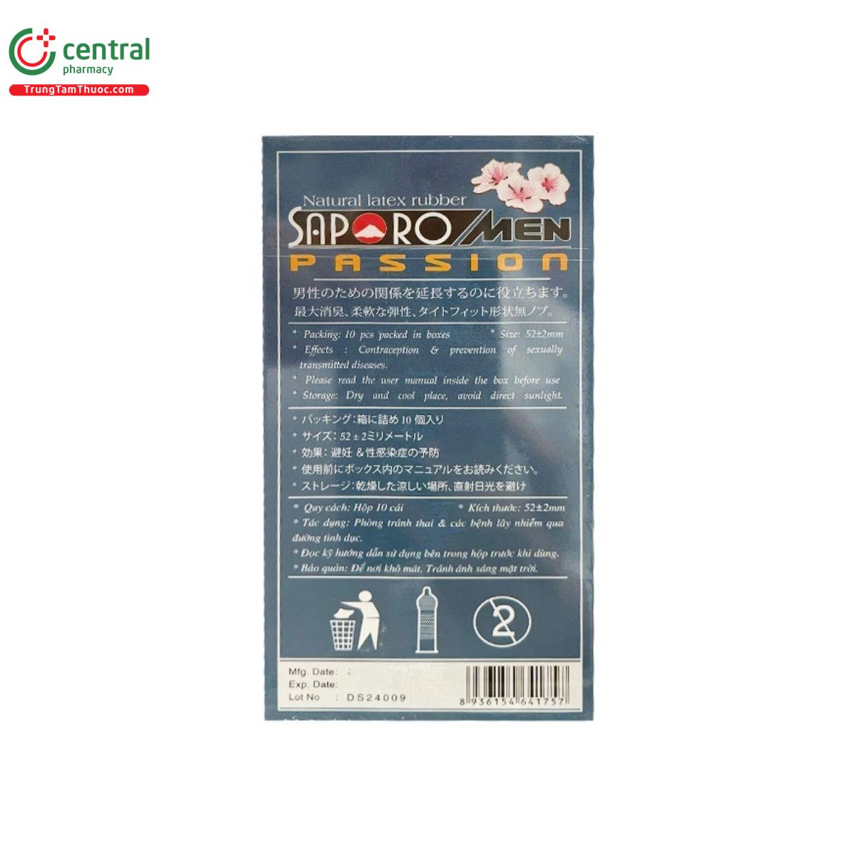 bao cao su saporo men passion 4 A0471