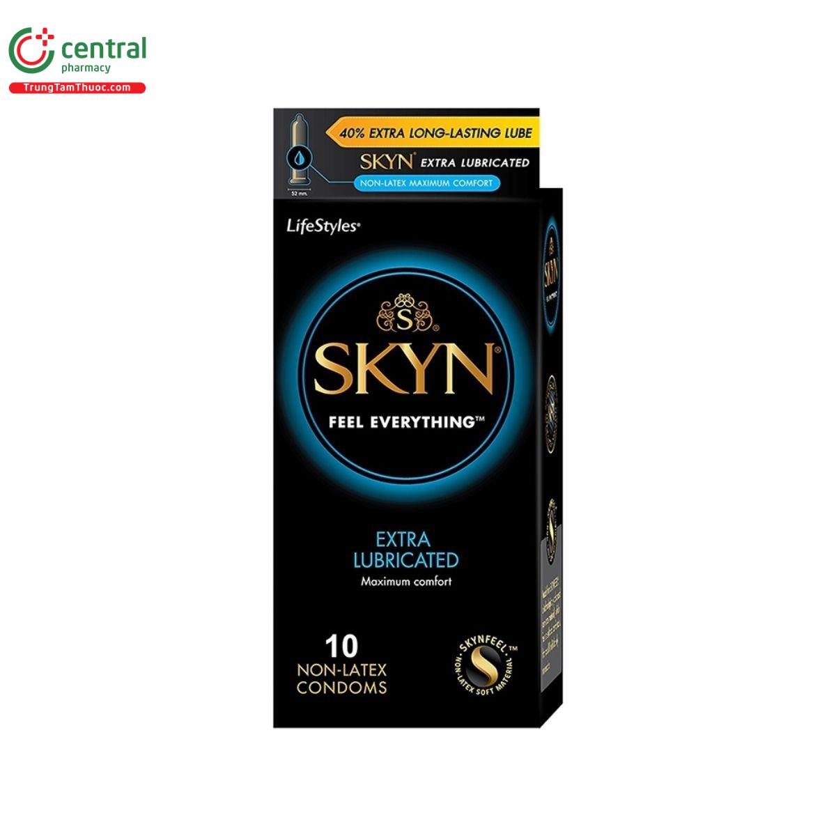 bao cao su skyn feel everything extra lubricated 2 L4001