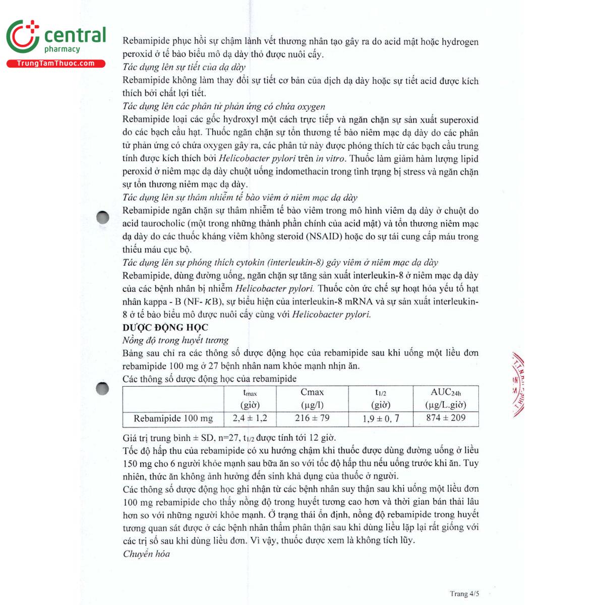 baremid 100mg 6 G2233
