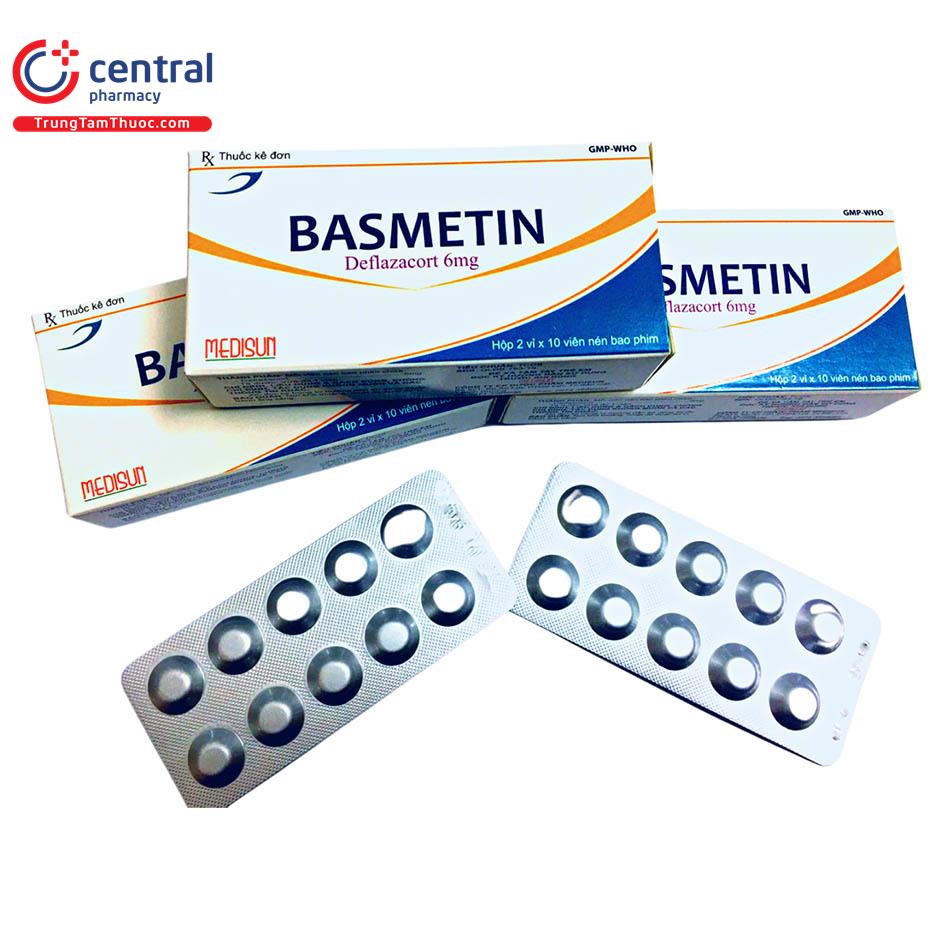 [CHÍNH HÃNG] Thuốc Basmetin 6mg ức chế miễn dịch, chống viêm