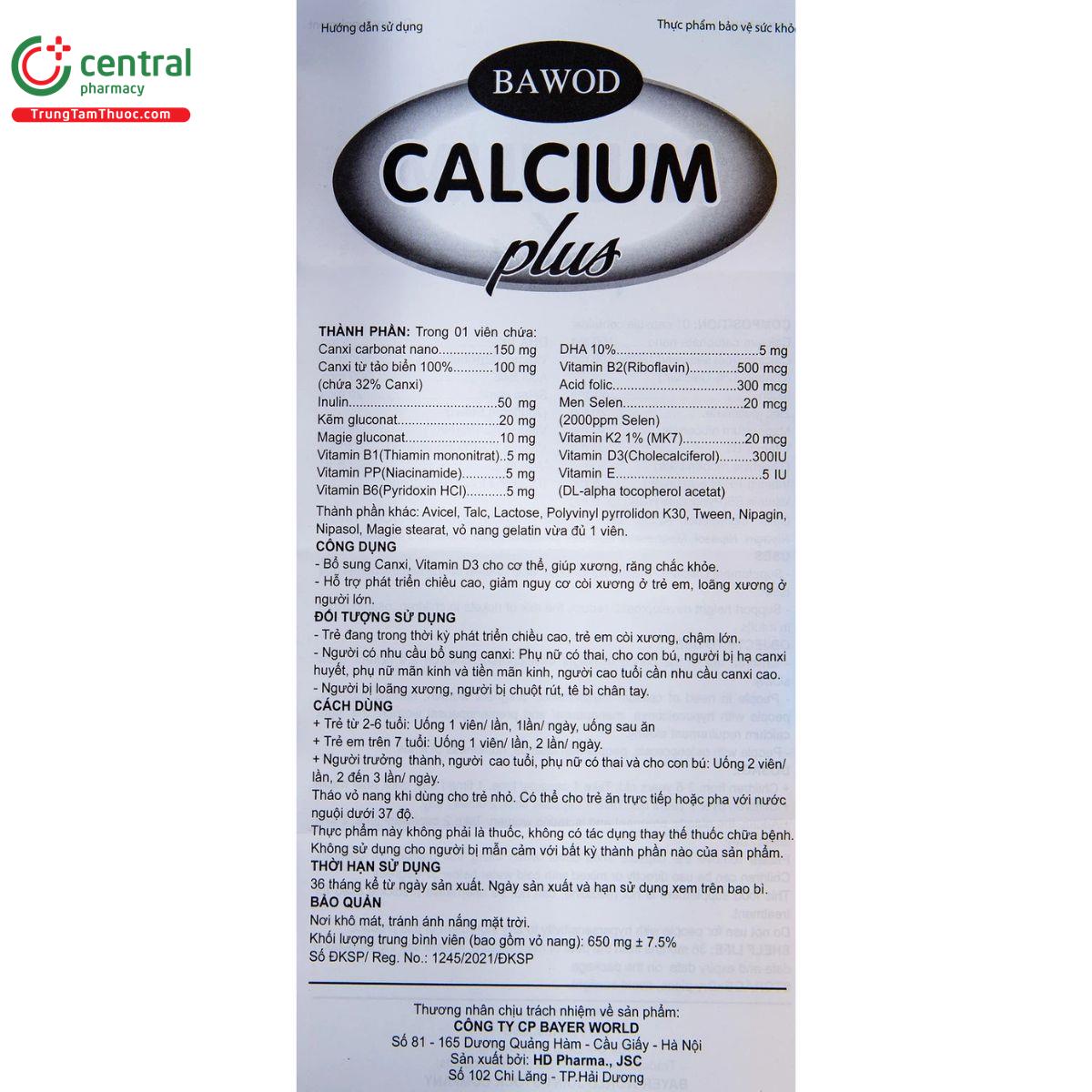 bawod calcium plus 1 G2233