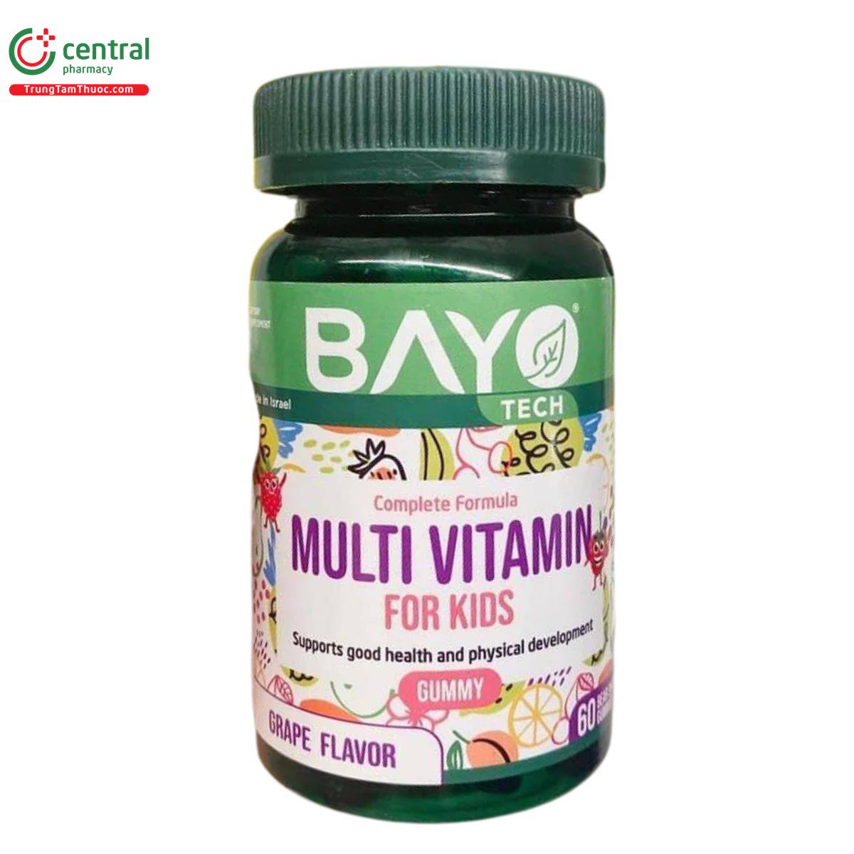 bayotech multi vitamin for kids 4 U8748