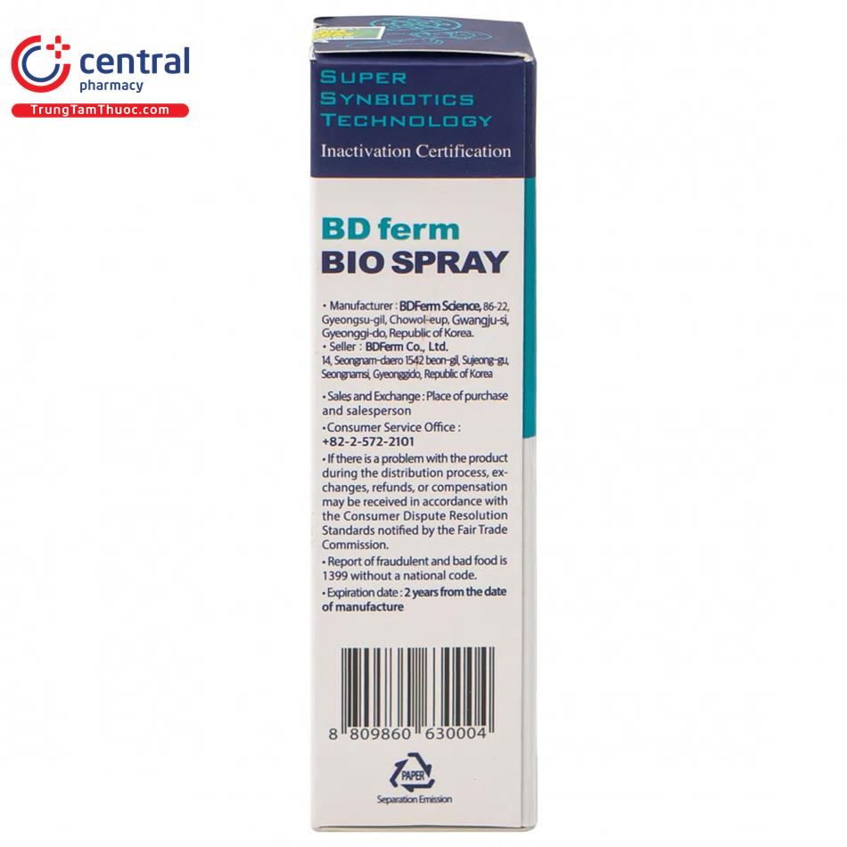 bd ferm bio spray 3 J3204