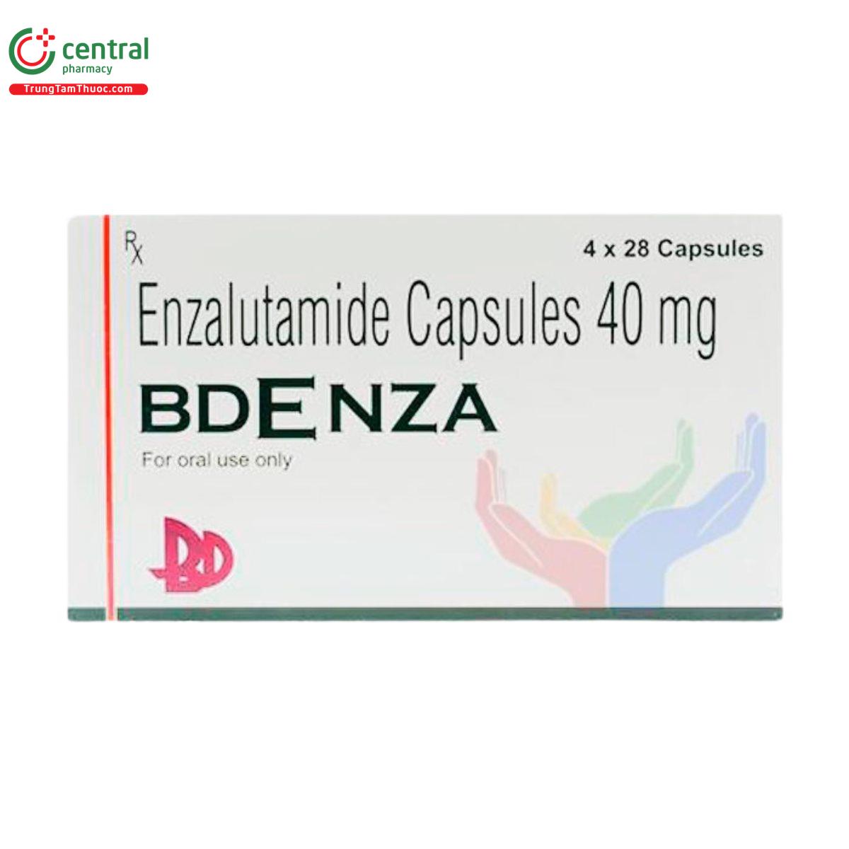 bdenza 40mg enzalutamide capsules 3 G2580