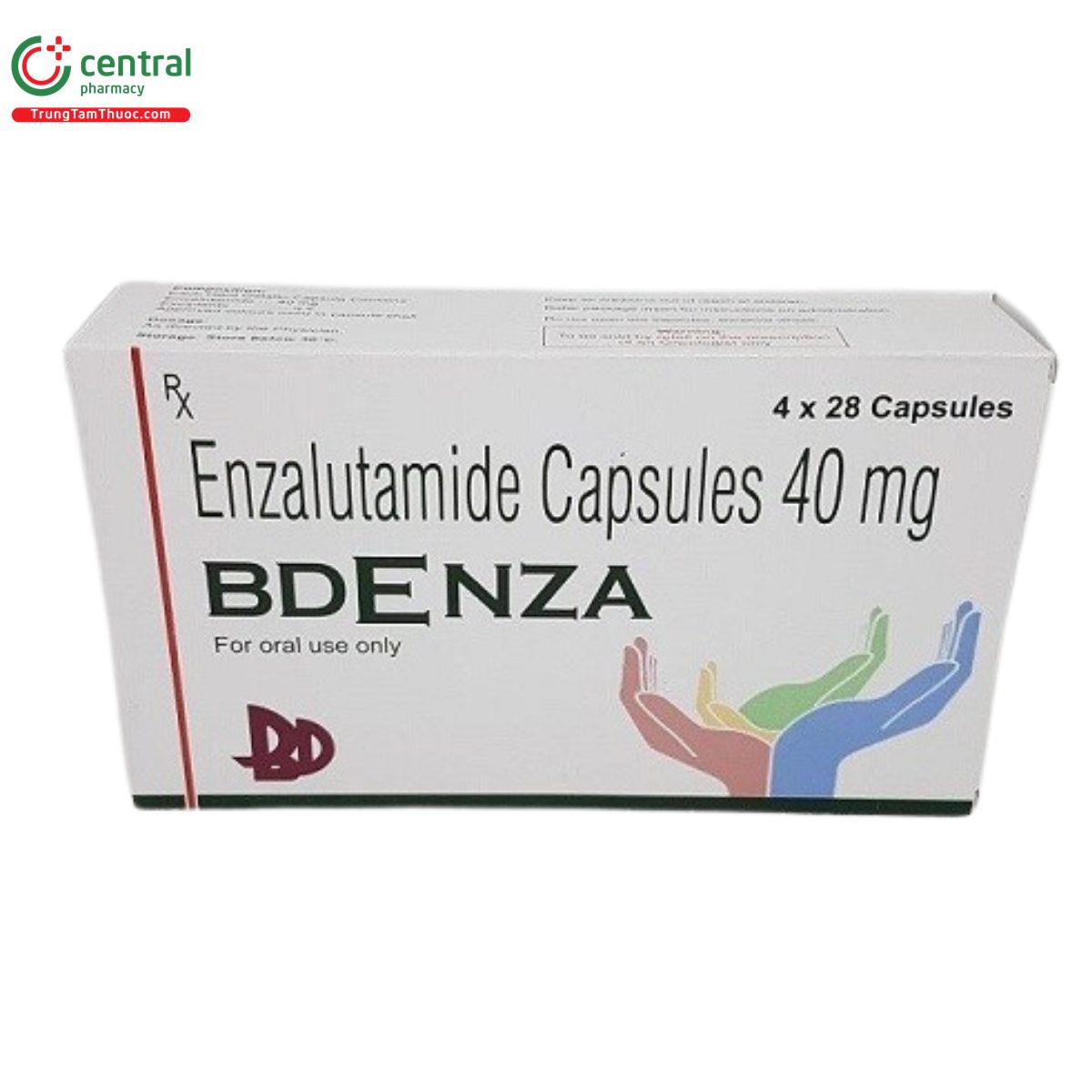 bdenza 40mg enzalutamide capsules 4 P6786