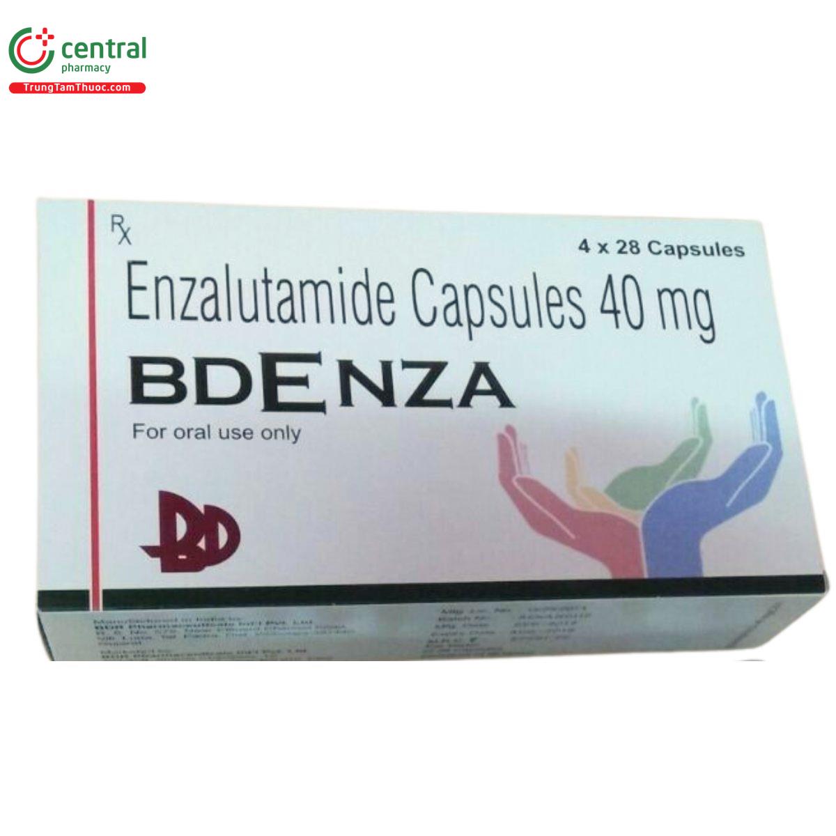 bdenza 40mg enzalutamide capsules 7 T7466