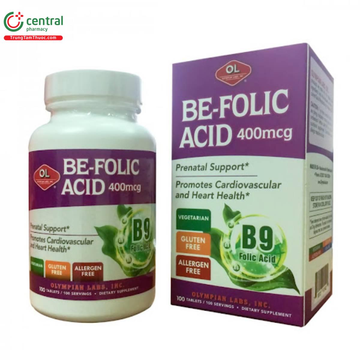 be folic acid 3 H3743