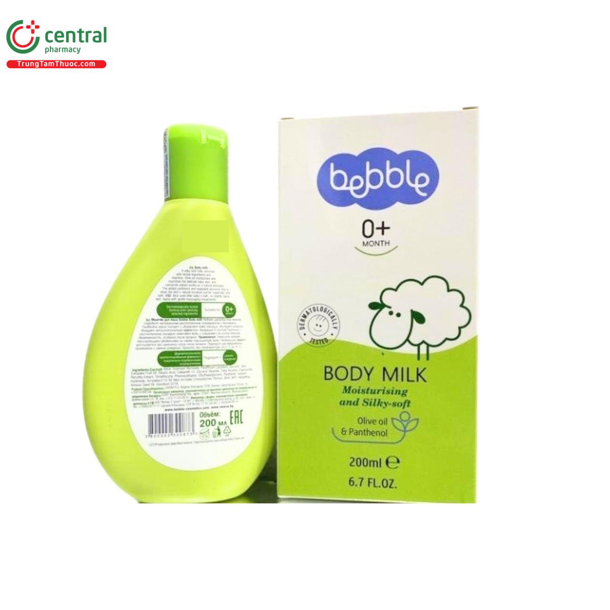 Bebble Body Milk 200ml 