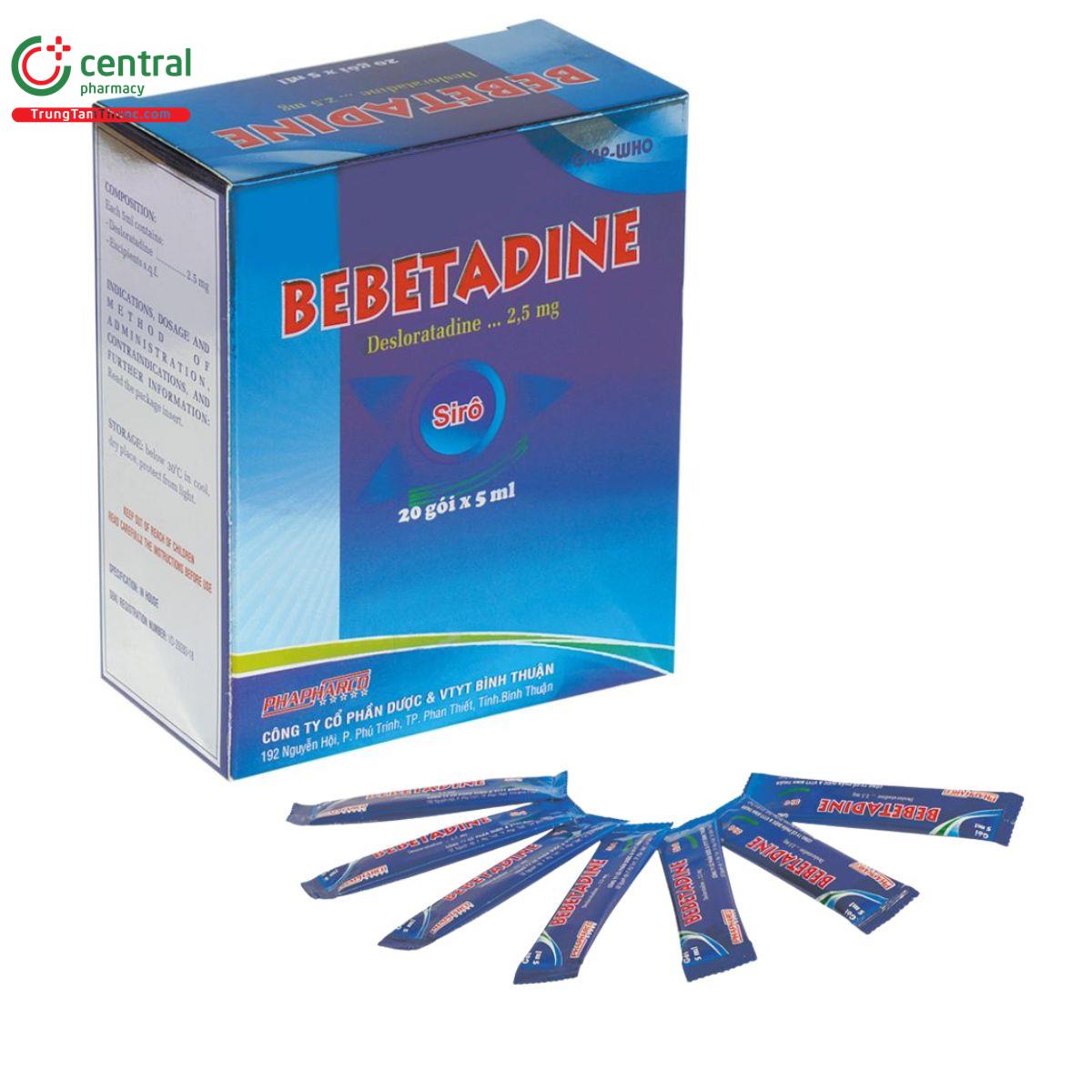 bebetadine 2 5mg 5ml 5 P6761