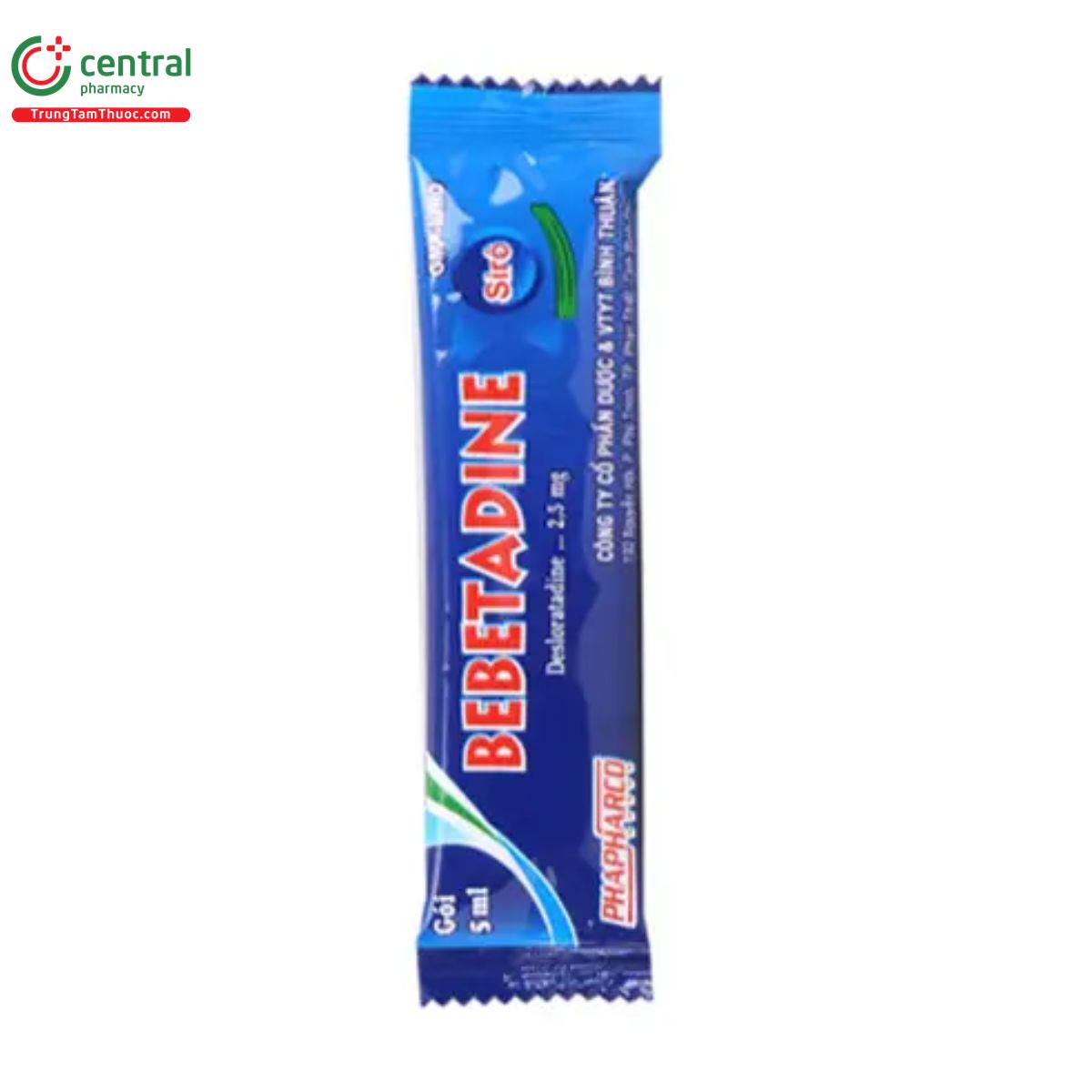 bebetadine 2 5mg 5ml 9 U8100