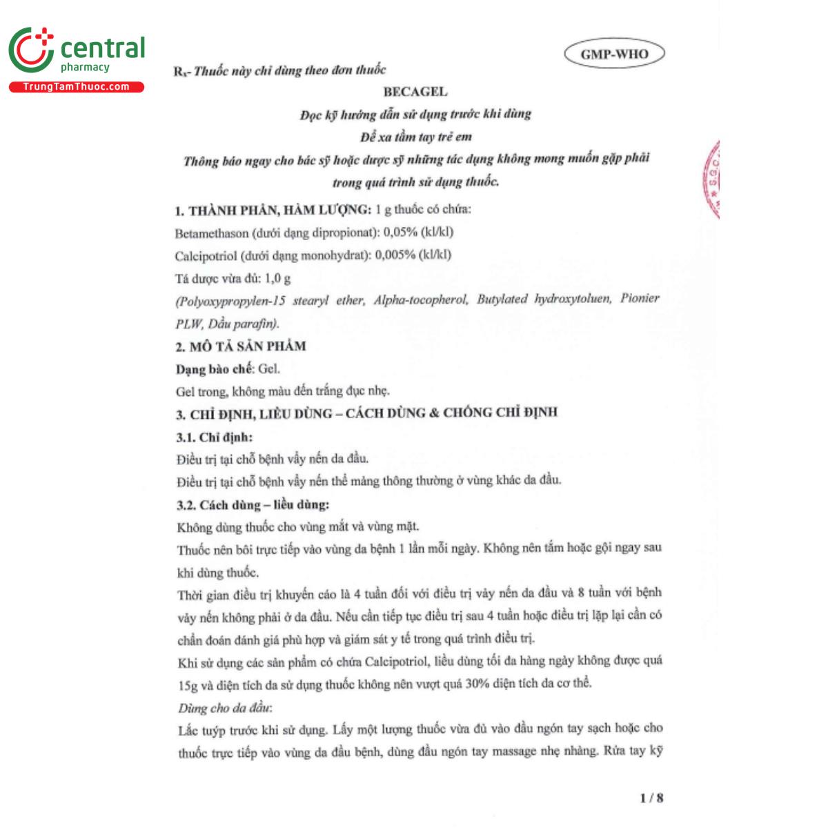 becagel 15ml 4 H2648