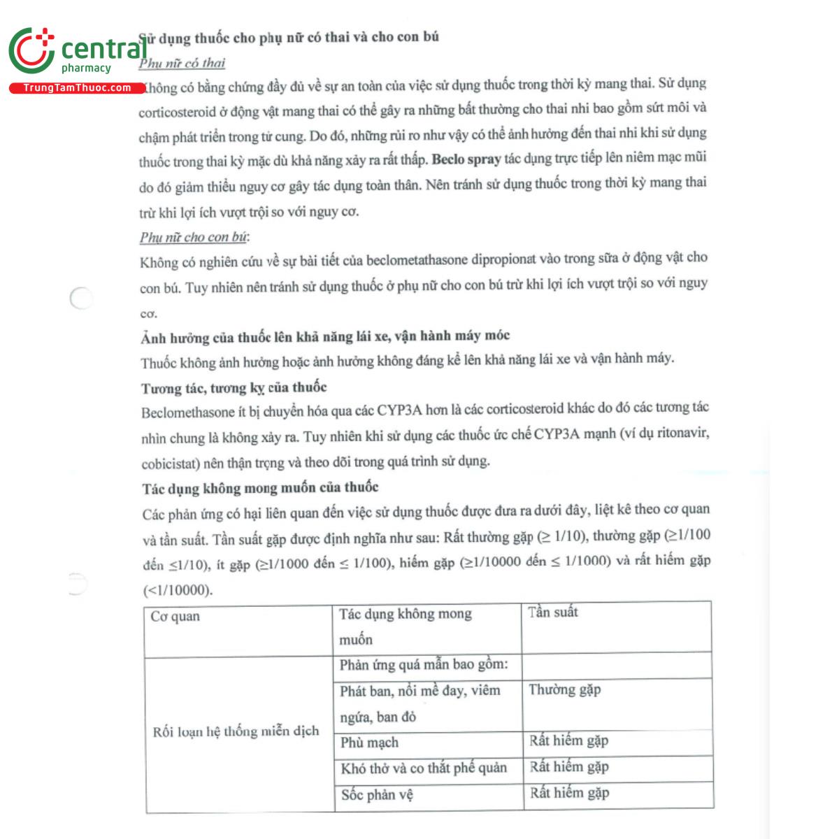 beclo spray 50mcg 6 M5872