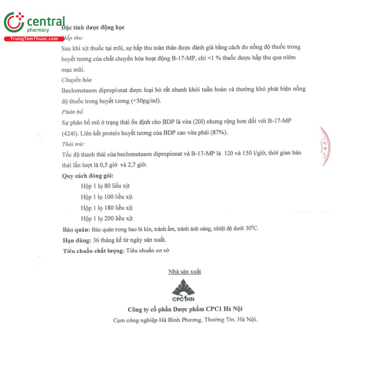 beclo spray 50mcg 8 Q6433