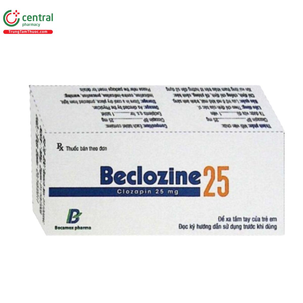 beclozine 25 1 C0256 beclozine 25 1 C0256
