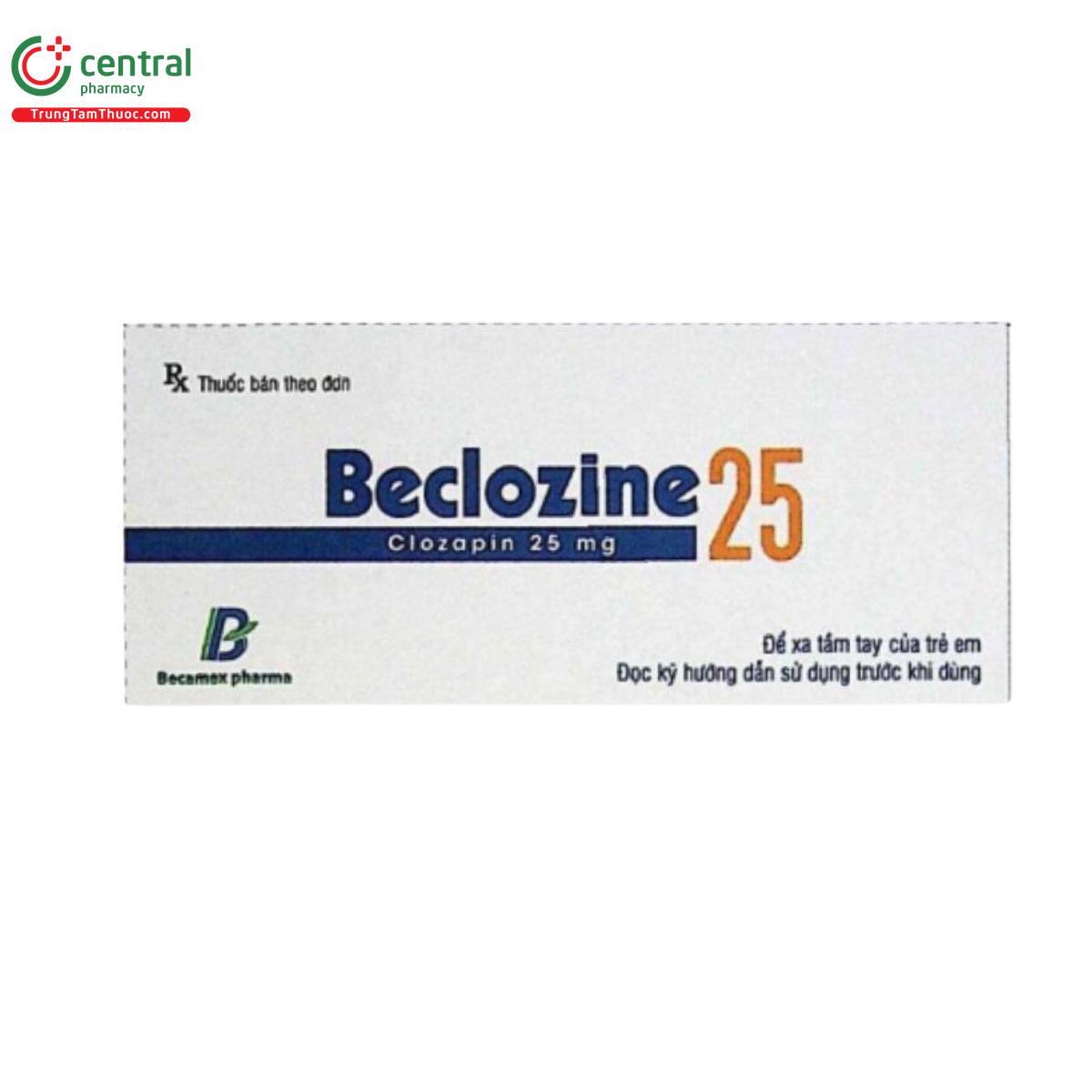 beclozine 25 2 R7520 beclozine 25 2 R7520