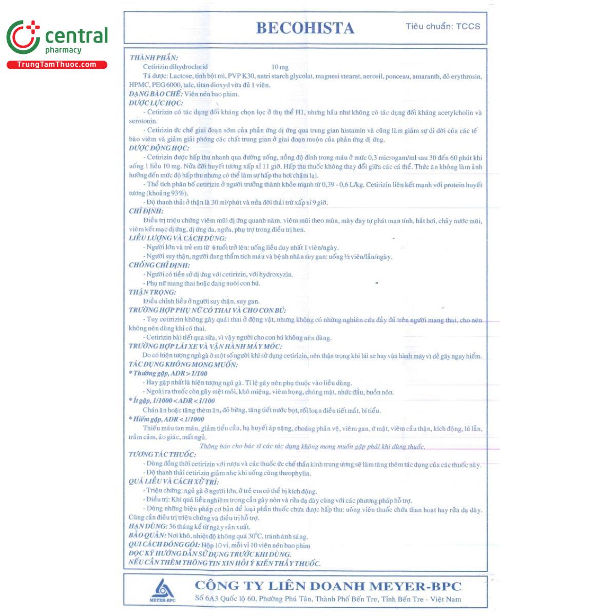 becohista 7 T7675