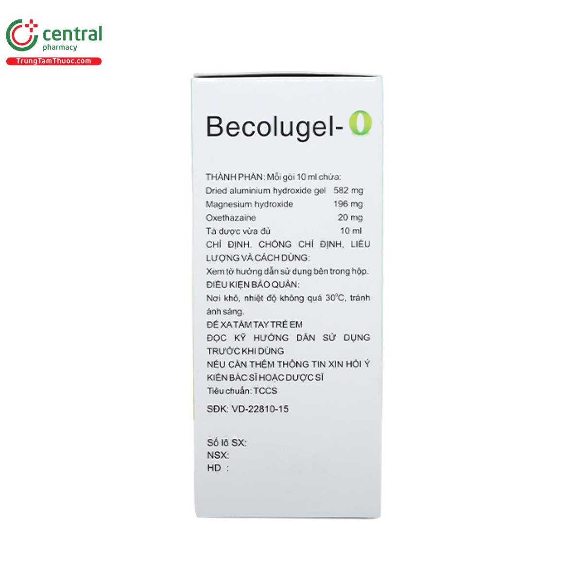 becolugel o 6 E1580