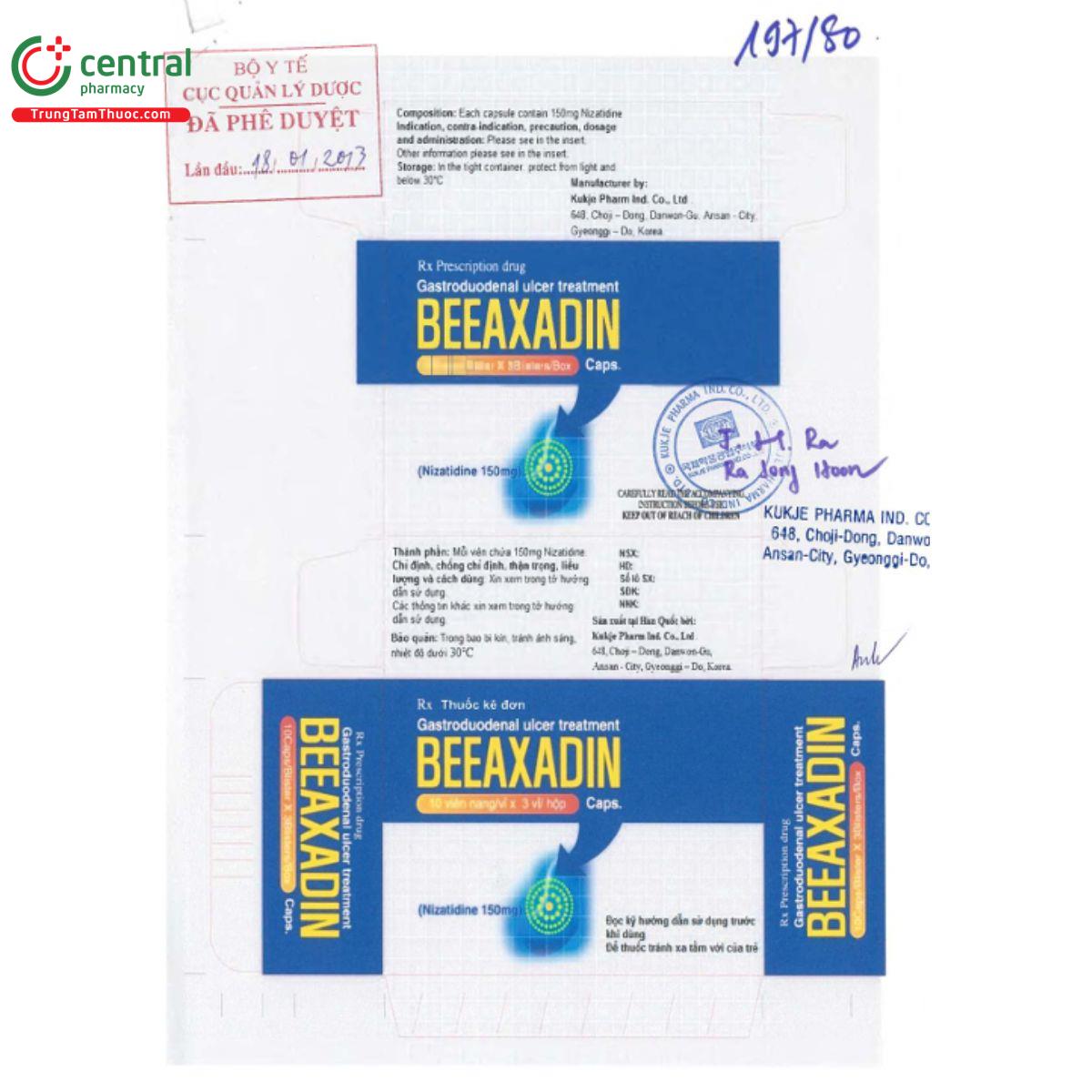 beeaxadin cap 150mg 6 R7434 beeaxadin cap 150mg 6 R7434