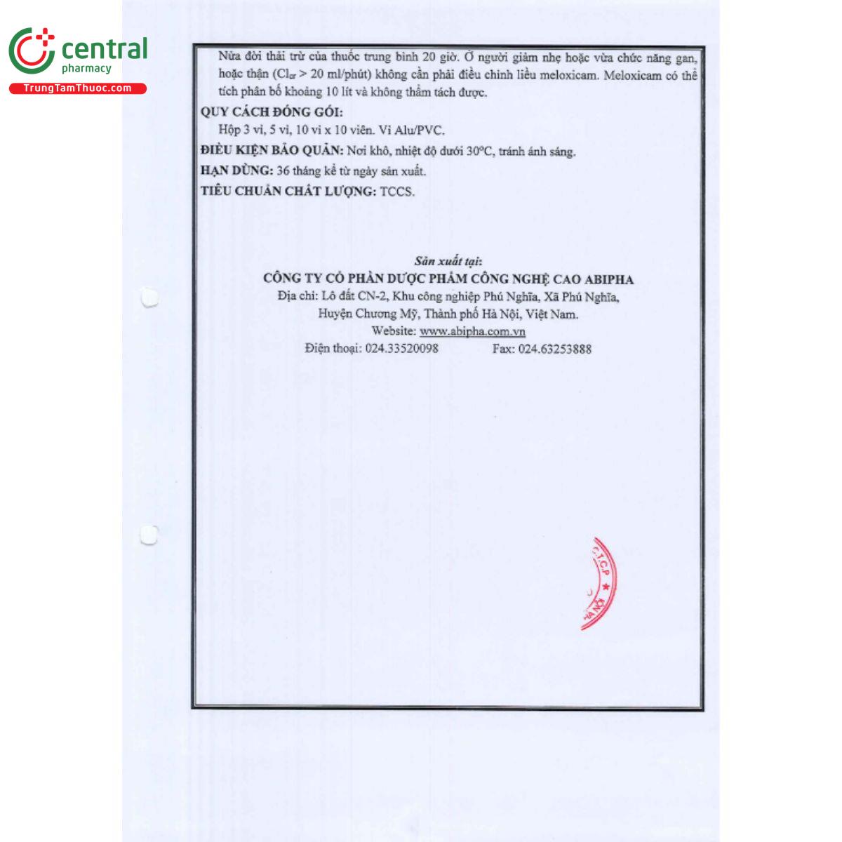 beloxi 10mg 10 B0725 beloxi 10mg 10 B0725