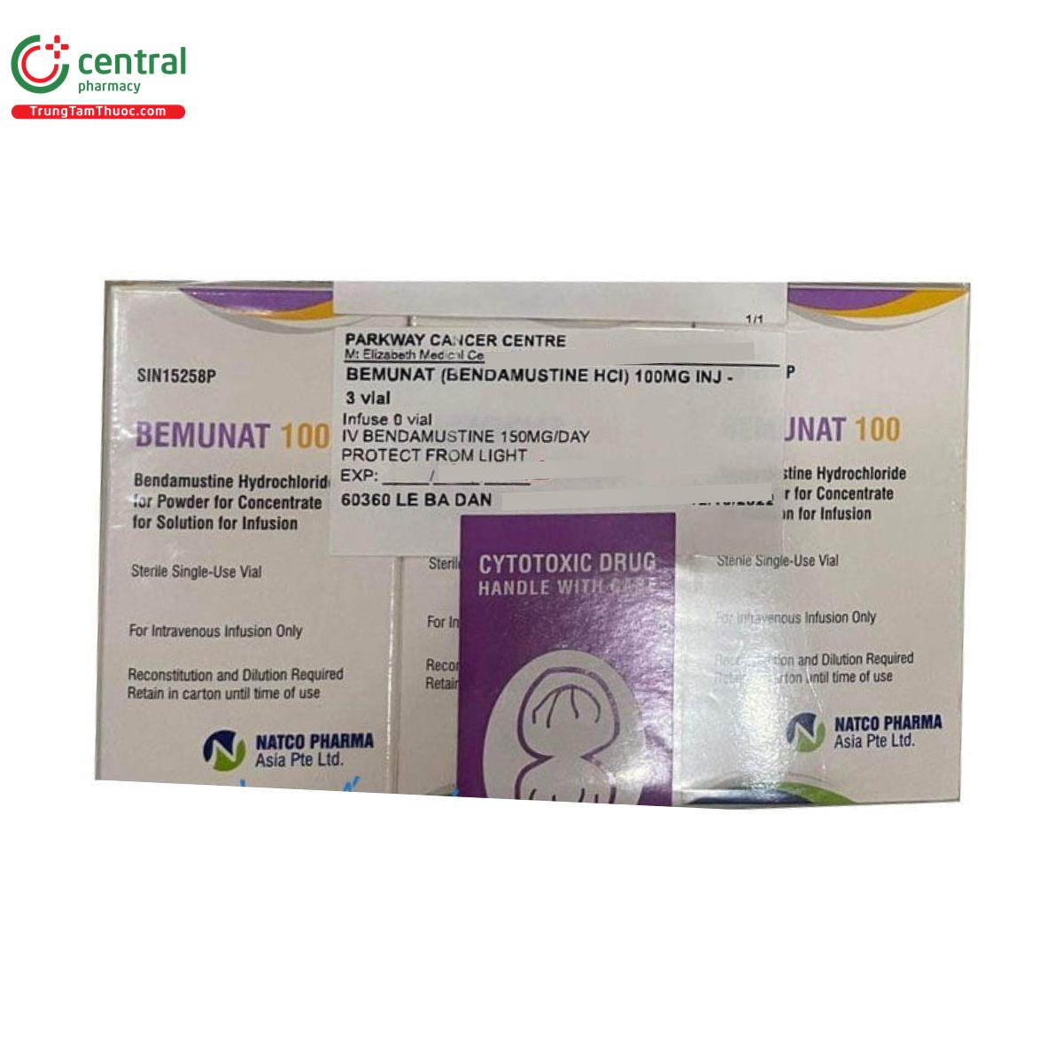 bemunat 100 bendamustine hydrochloride 2 H2471