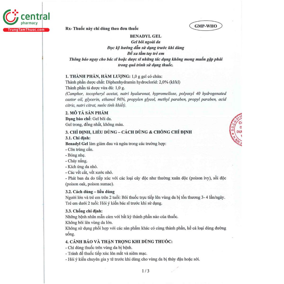 benadyl gel 2 5 P6744 benadyl gel 2 5 P6744