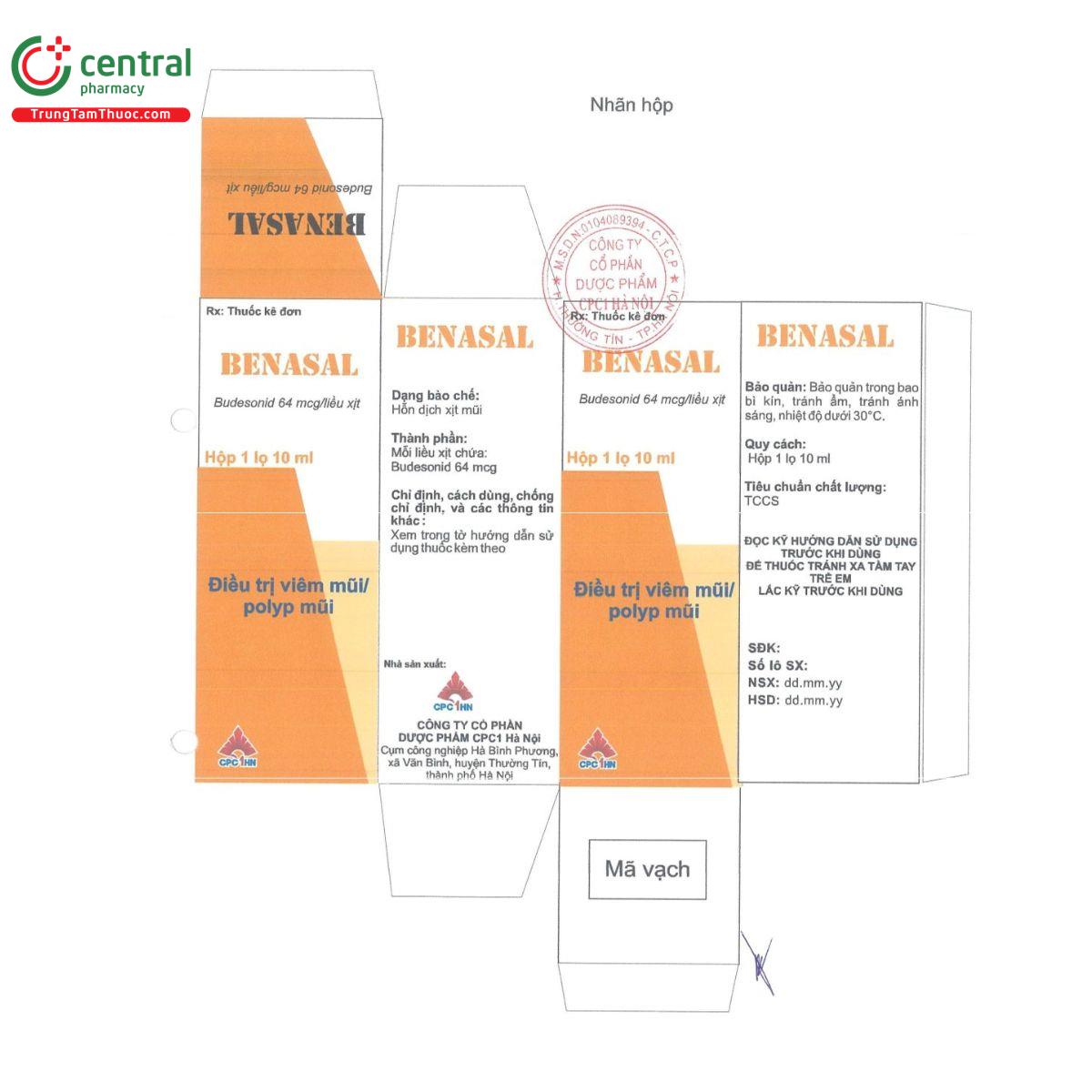 benasal 64mcg 4 G2516 benasal 64mcg 4 G2516