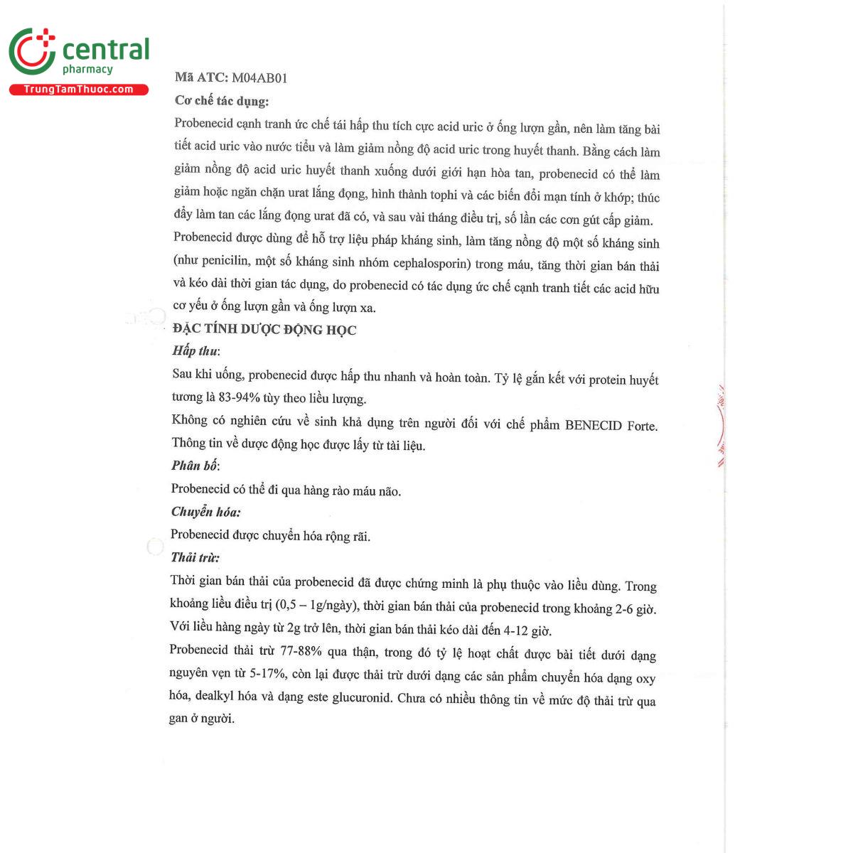 benecid forte 12 R7205 benecid forte 12 R7205