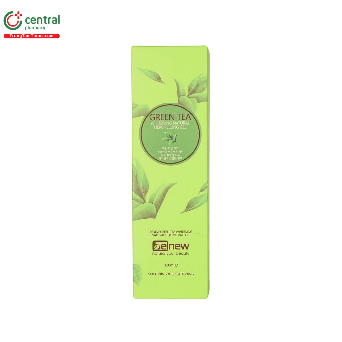 benew green tea whitening natural herb peeling gel 5 E1131