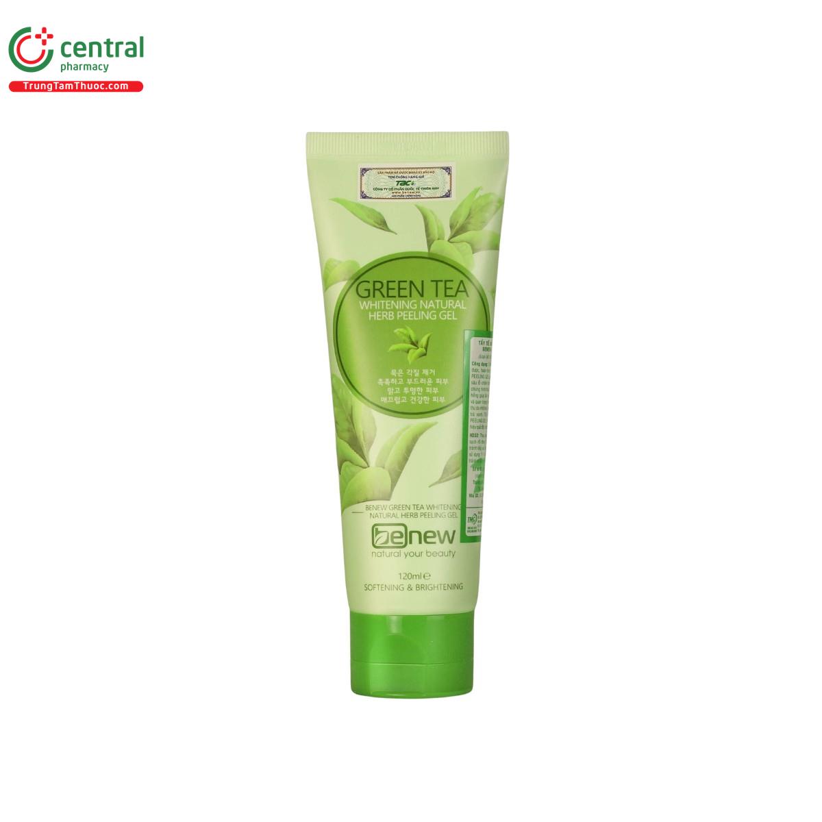 benew green tea whitening natural herb peeling gel 7 V8472