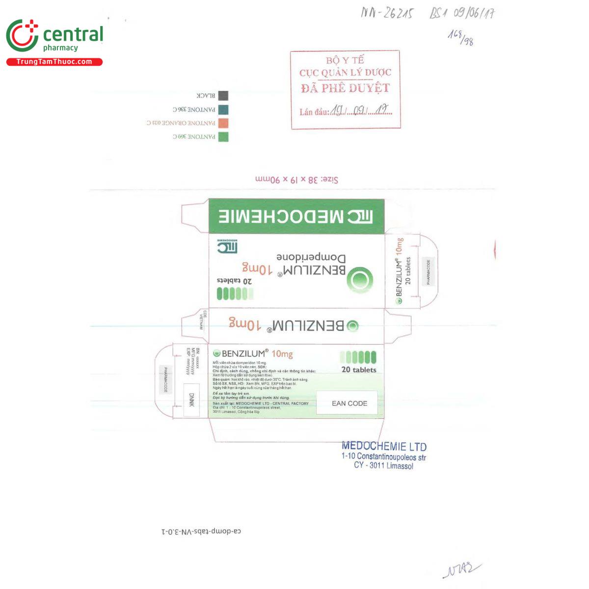 benzilum 10mg 4 K4666 benzilum 10mg 4 K4666