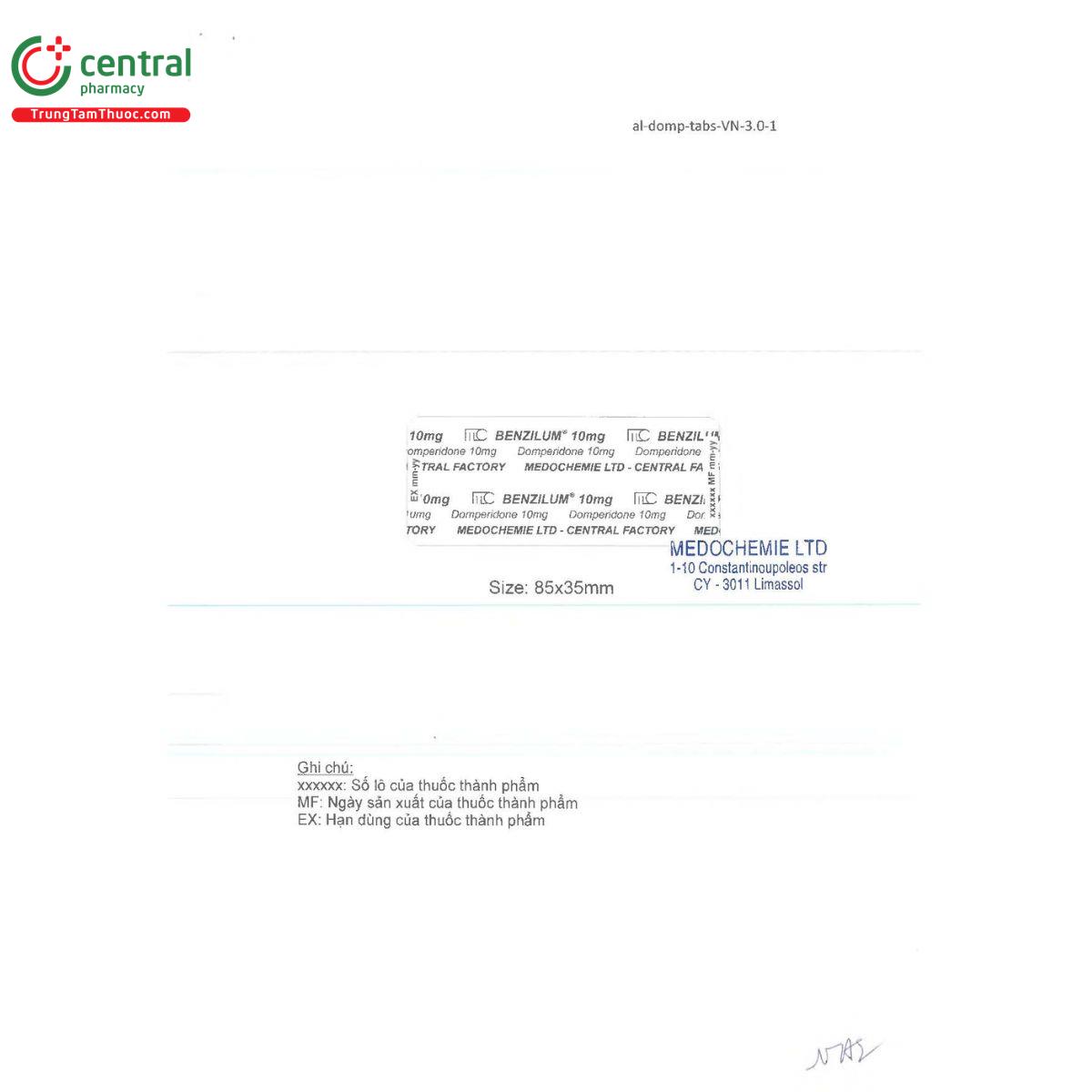 benzilum 10mg 5 M5287 benzilum 10mg 5 M5287