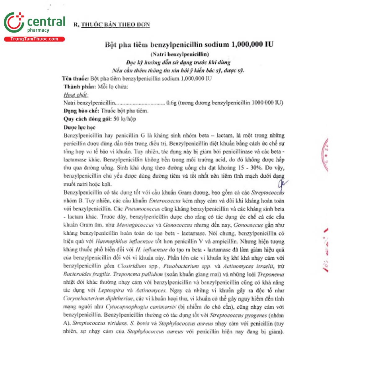 benzylpenicillin reyoung pharma 4 I3672 benzylpenicillin reyoung pharma 4 I3672