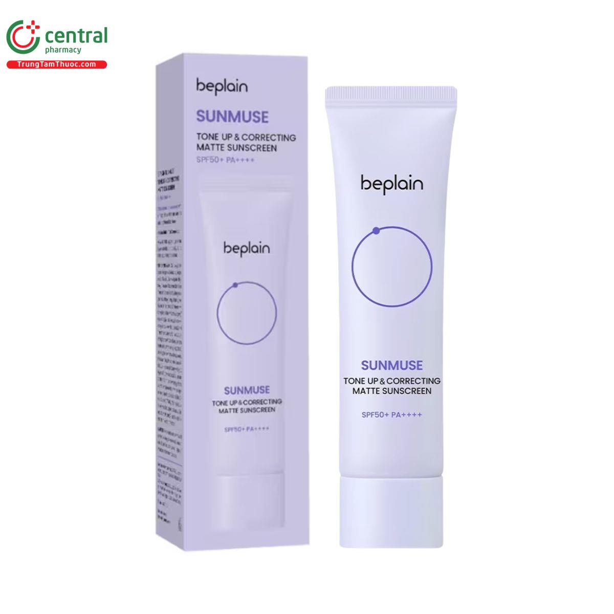 beplain sunmuse tone up correcting matte sunscreen spf50 pa 1 E1610 beplain sunmuse tone up correcting matte sunscreen spf50 pa 1 E1610