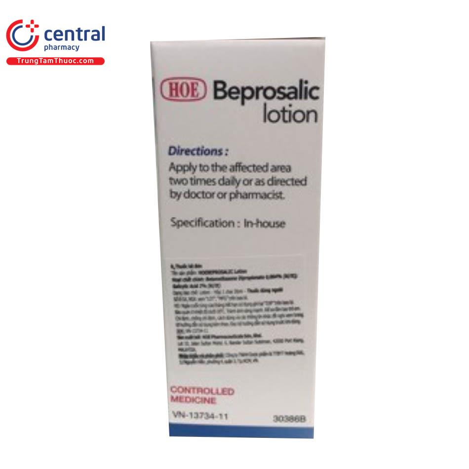 beprosalic lotion 9 B0204